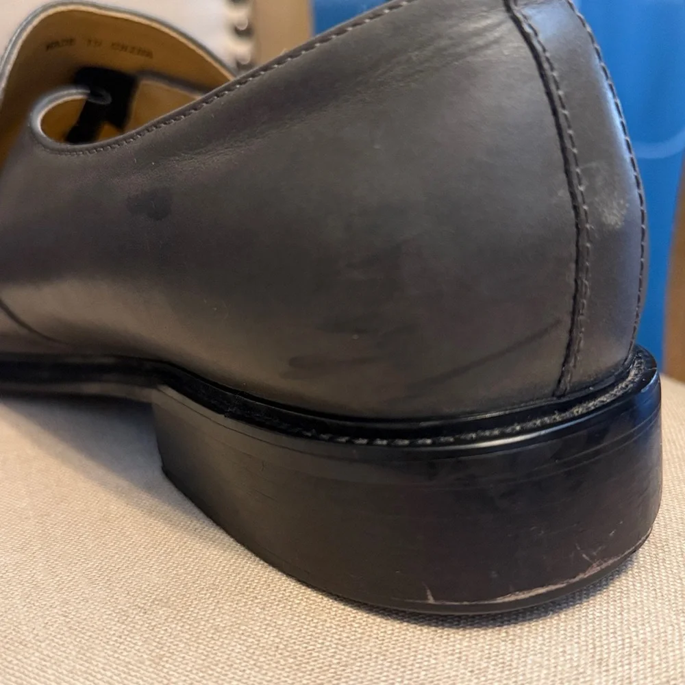 Giorgio Brutini Vintage Monk Strap Leather Loafers, Size 12